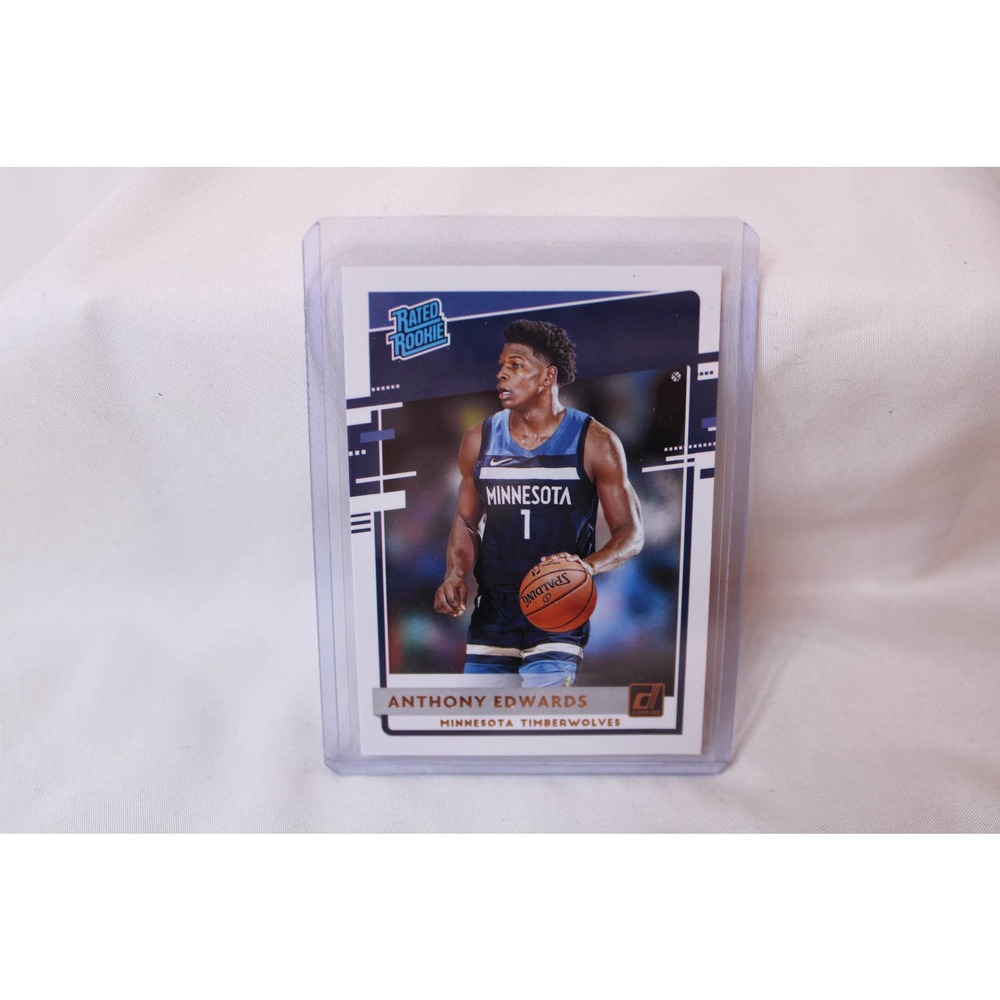 Anthony Edwards Donruss Rookie Rated Panini #201